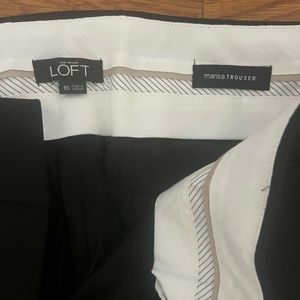 Black Loft trouser pants